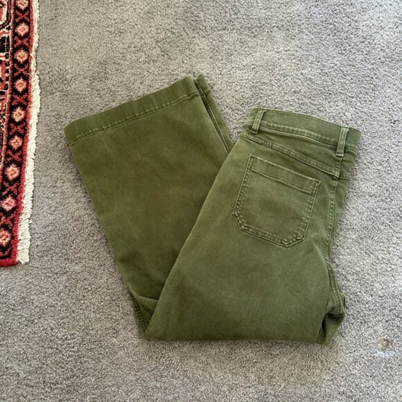 Spanx Twill Cropped Wide Leg Pants - Picture 8 of 8